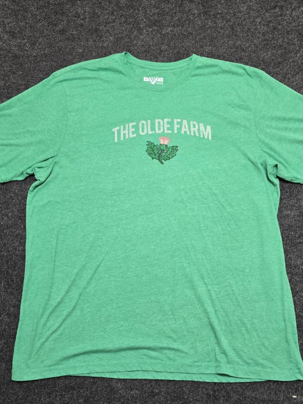 The Olde Farm Golf Course Tee XL Green Next Level Apparel Soft Graphic T‑Shirt S - Picture 6 of 8